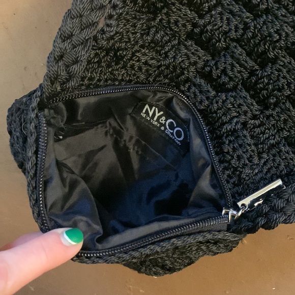 New York & Company Little Black Purse - Picture 2 of 2